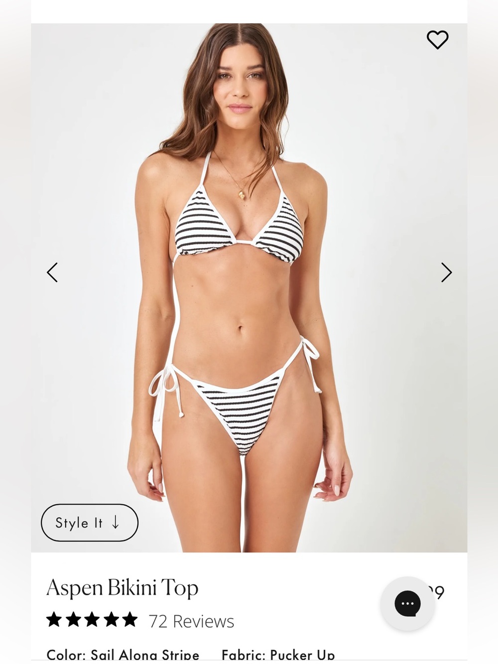 L*space Aspen Bikini Top and Levy Bikini Bottom NWT